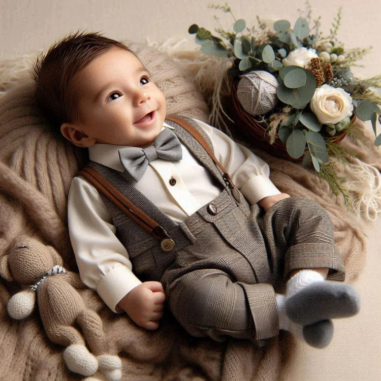 Baby boy elegant outfit best sale